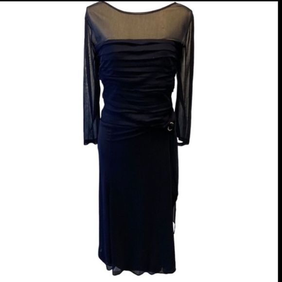 Scarlett Navy Formal Dress NWT - Picture 1 of 10